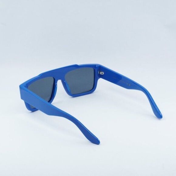 NEW GUCCI GG1460S 004 SOLID AZURE / BLUE FLASH MIRROR SILVER SUNGLASSES - Picture 5 of 11